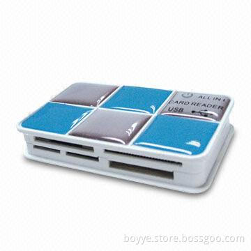 Card Reader, Powered by USB Connection Cable